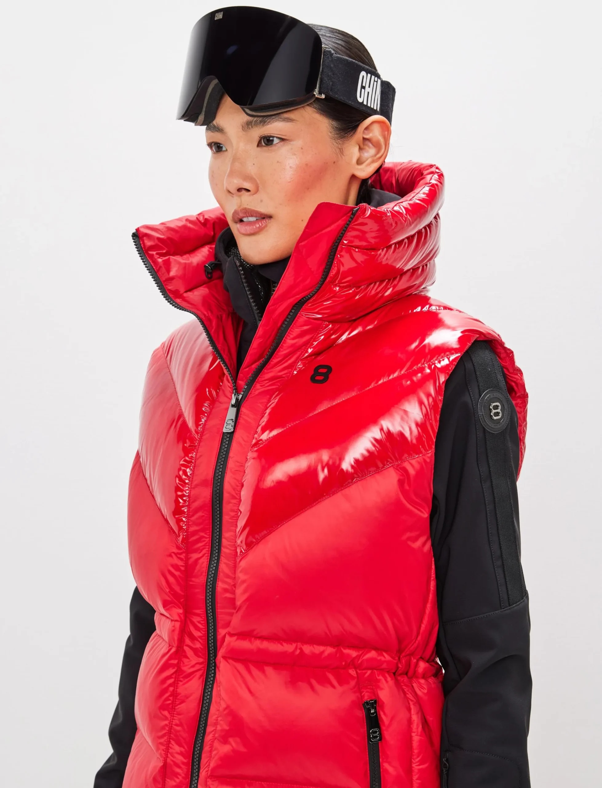 8848 Altitude Klader|Shacci W Down Vest - Red