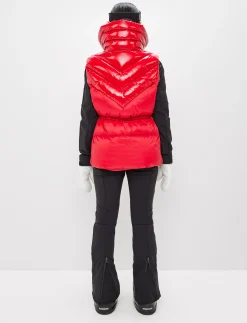 8848 Altitude Klader|Shacci W Down Vest - Red