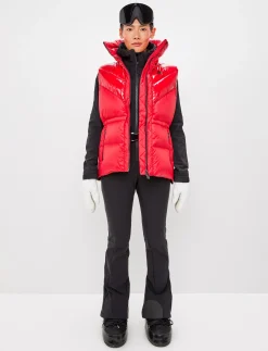 8848 Altitude Klader|Shacci W Down Vest - Red