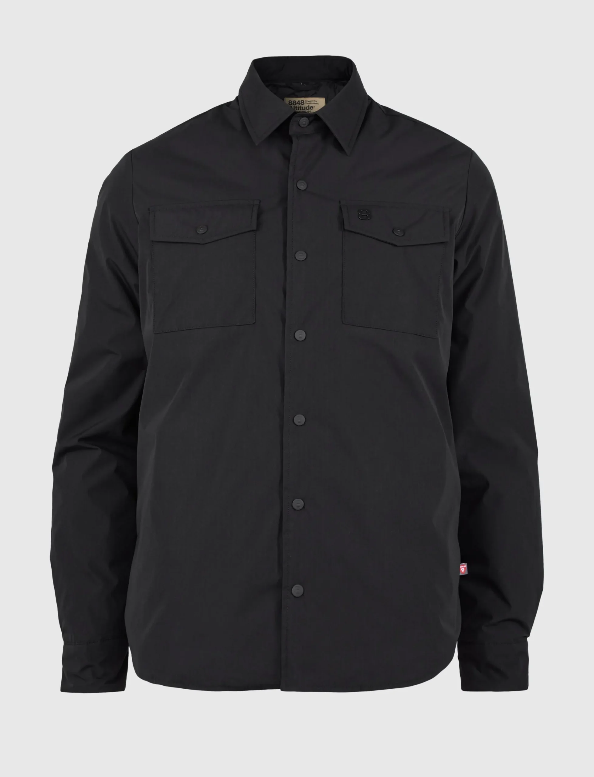 8848 Altitude Klader|Silverton Primaloft Overshirt - Black