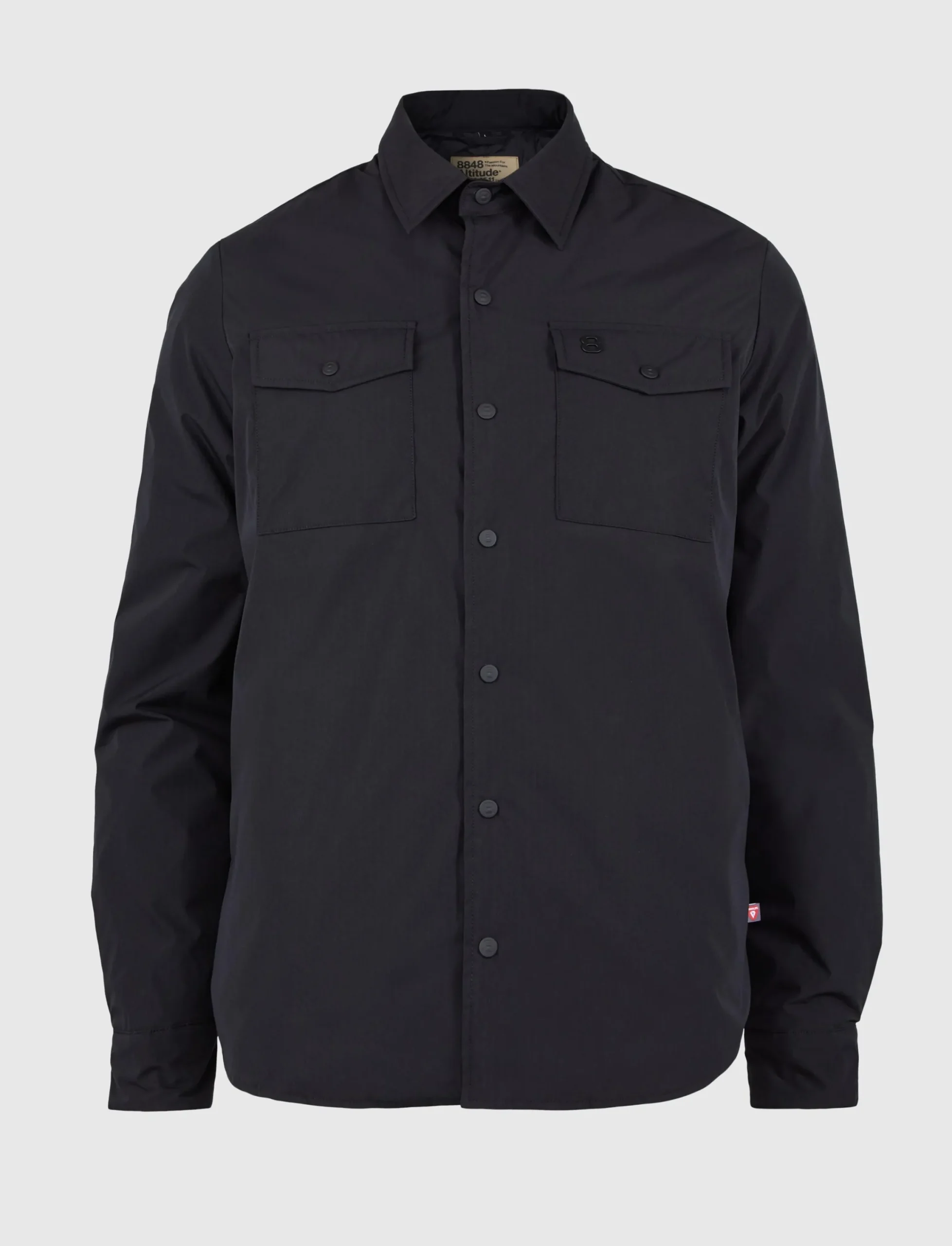 8848 Altitude Klader|Silverton Primaloft Overshirt - Black
