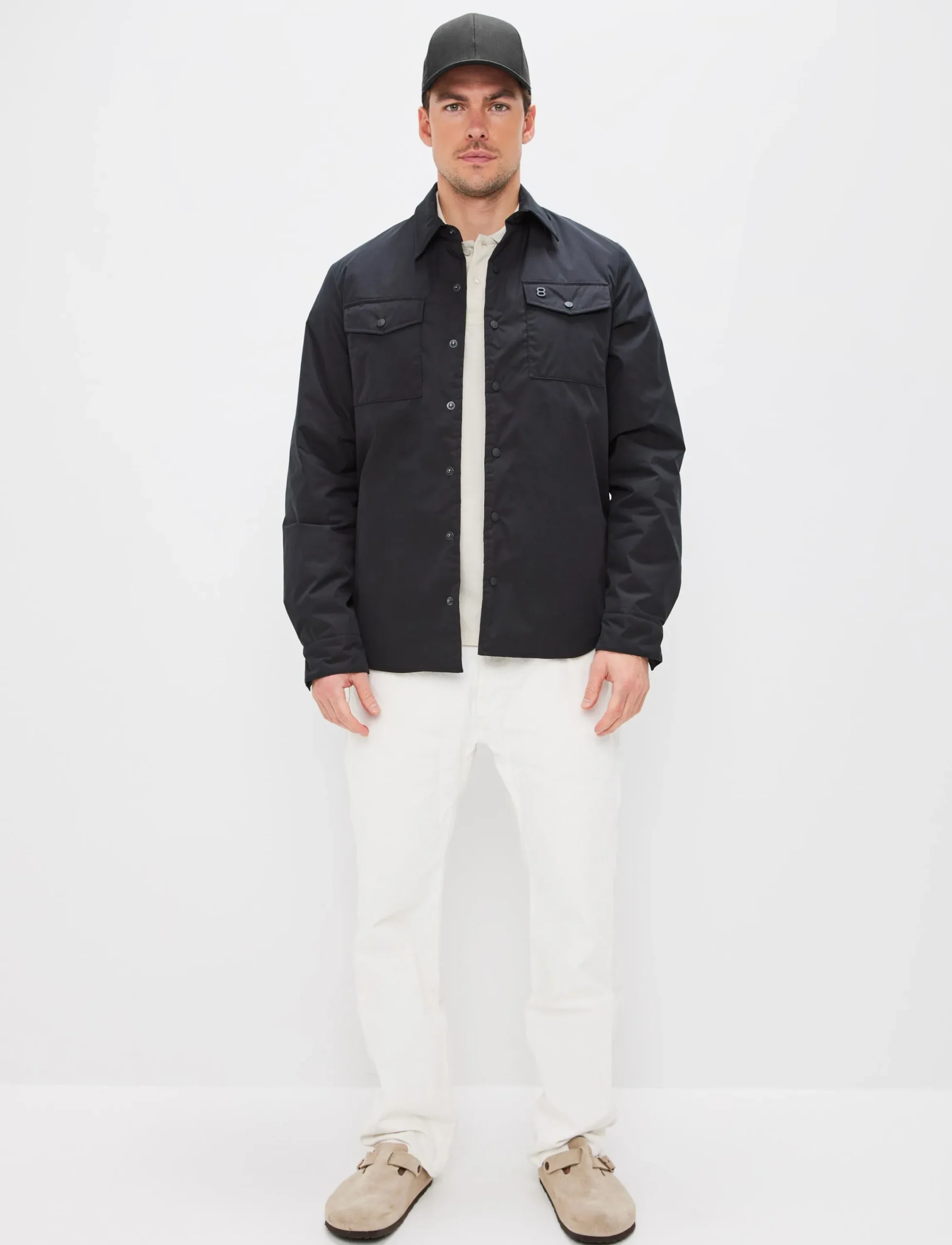 8848 Altitude Klader|Silverton Primaloft Overshirt - Black