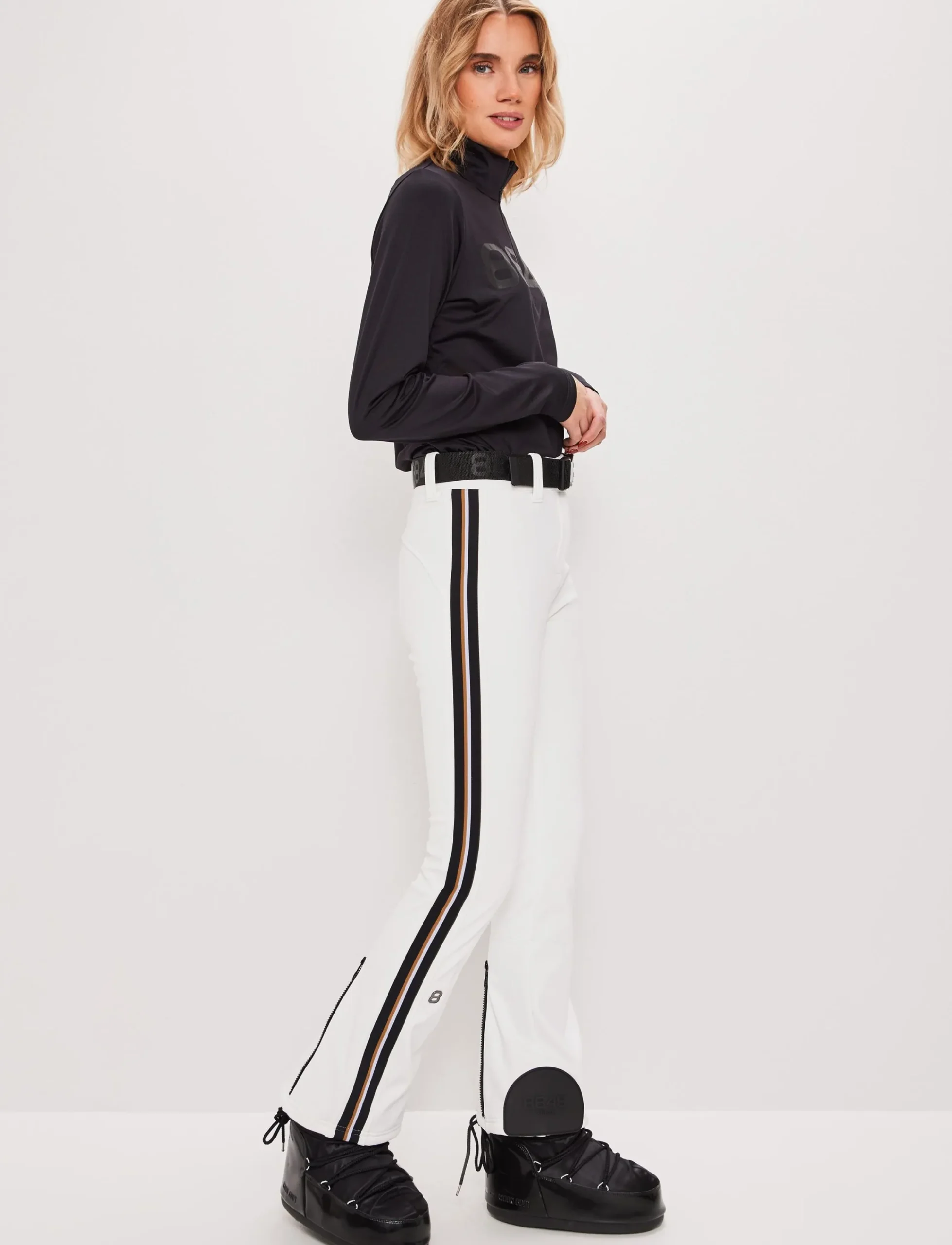 8848 Altitude Skidkläder|Tumblr Stripe W Pant - Blanc
