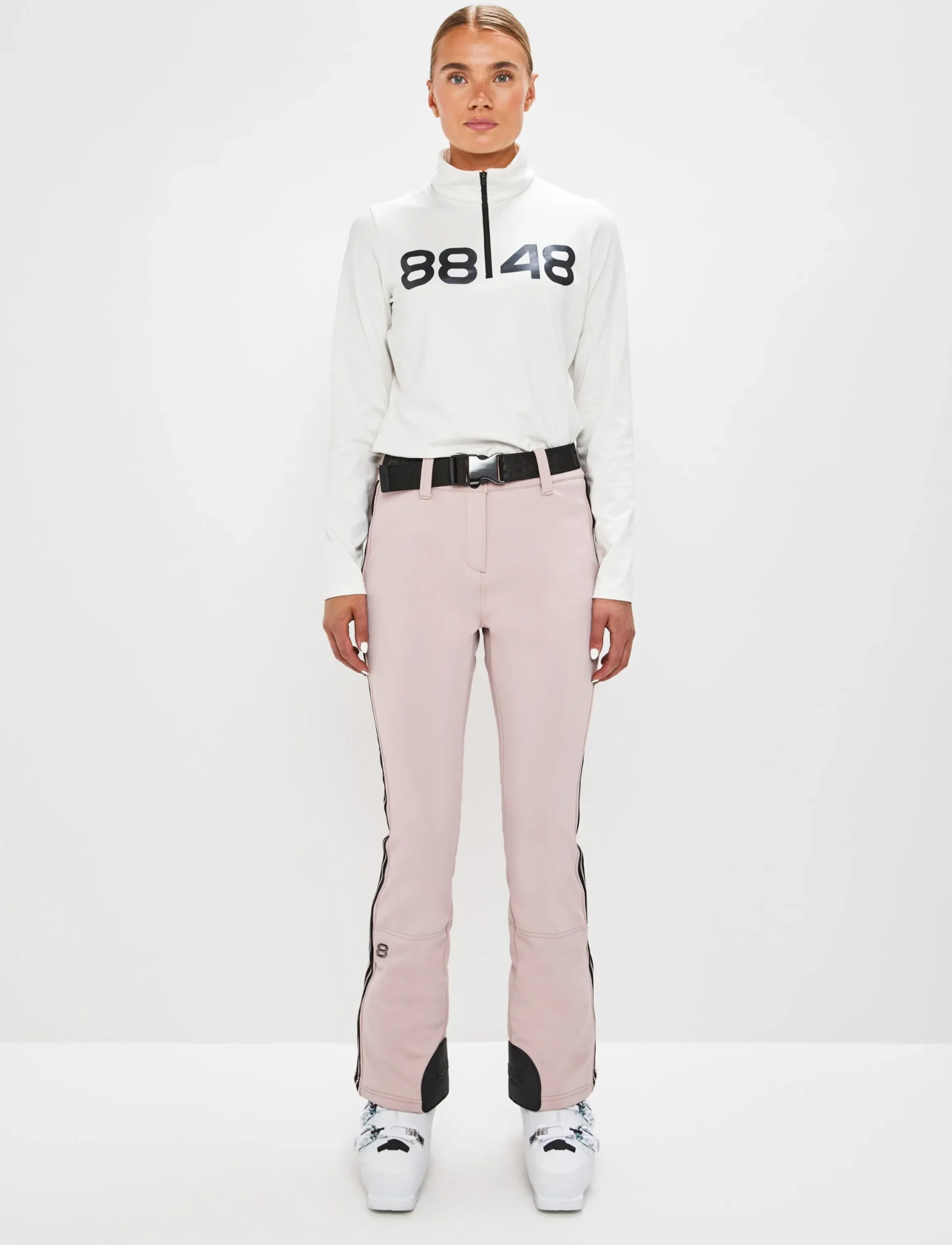 8848 Altitude Klader|Tumblr Stripe W Pant - Powder Pink