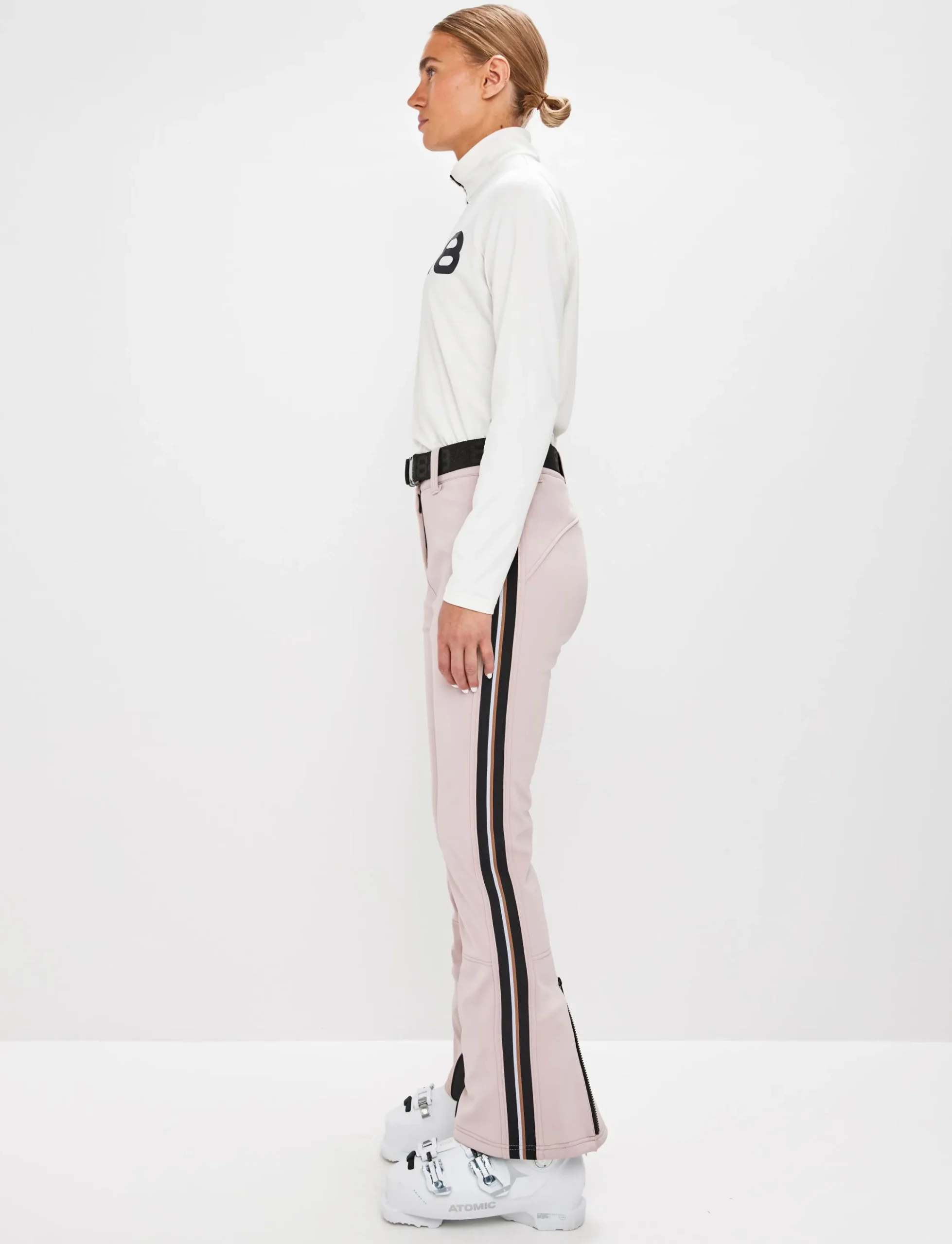 8848 Altitude Klader|Tumblr Stripe W Pant - Powder Pink