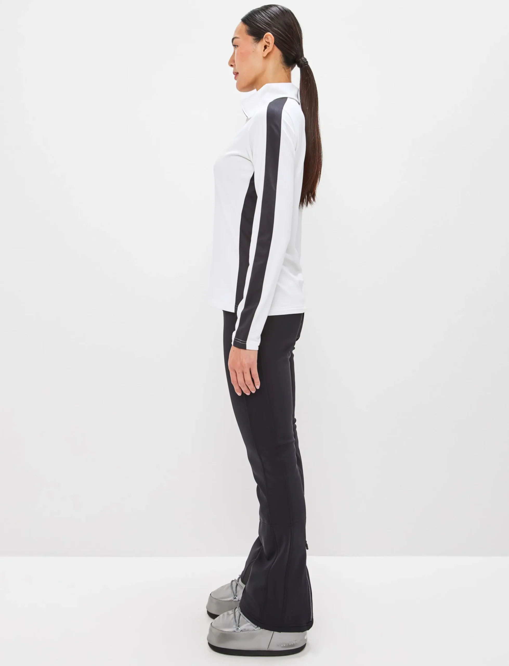 8848 Altitude Klader|Vanessa W 1/2 Zip Sweat - Blanc