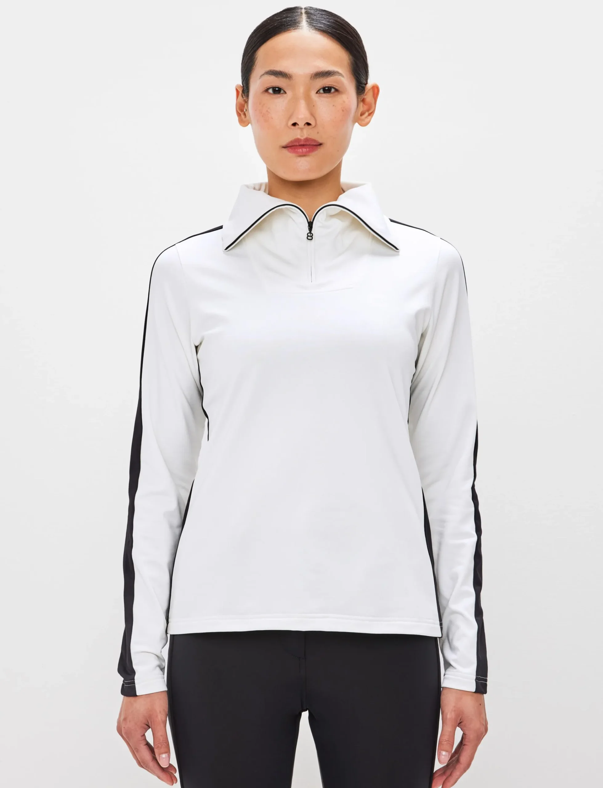 8848 Altitude Klader|Vanessa W 1/2 Zip Sweat - Blanc