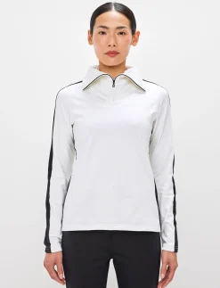 8848 Altitude Skidkläder|Vanessa W 1/2 Zip Sweat - Blanc