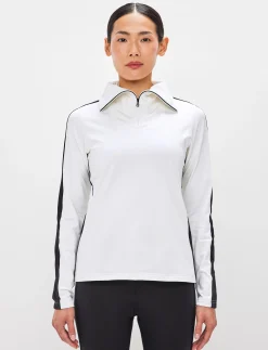 8848 Altitude Skidkläder|Vanessa W 1/2 Zip Sweat - Blanc