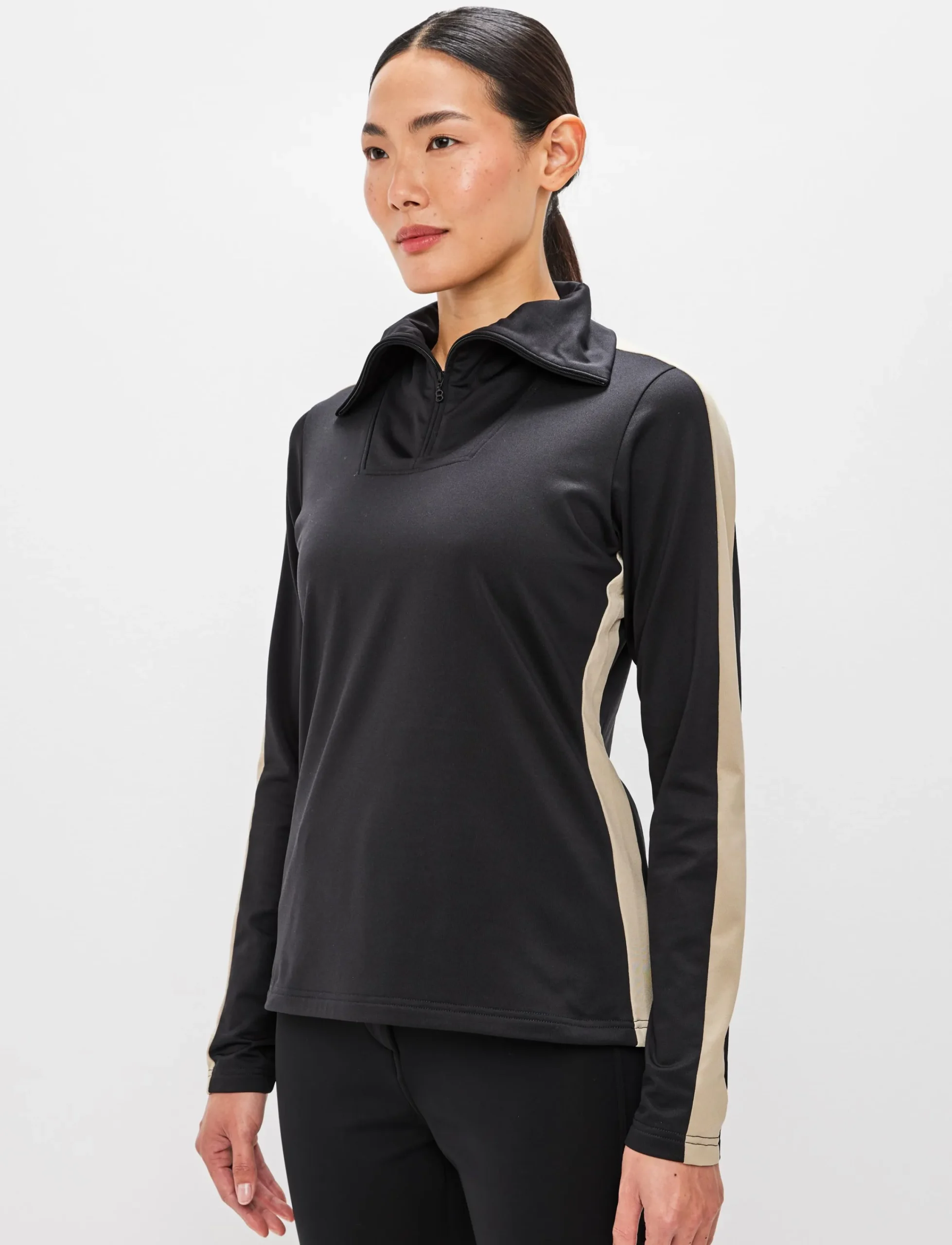 8848 Altitude Klader|Vanessa W 1/2 Zip Sweat - Black