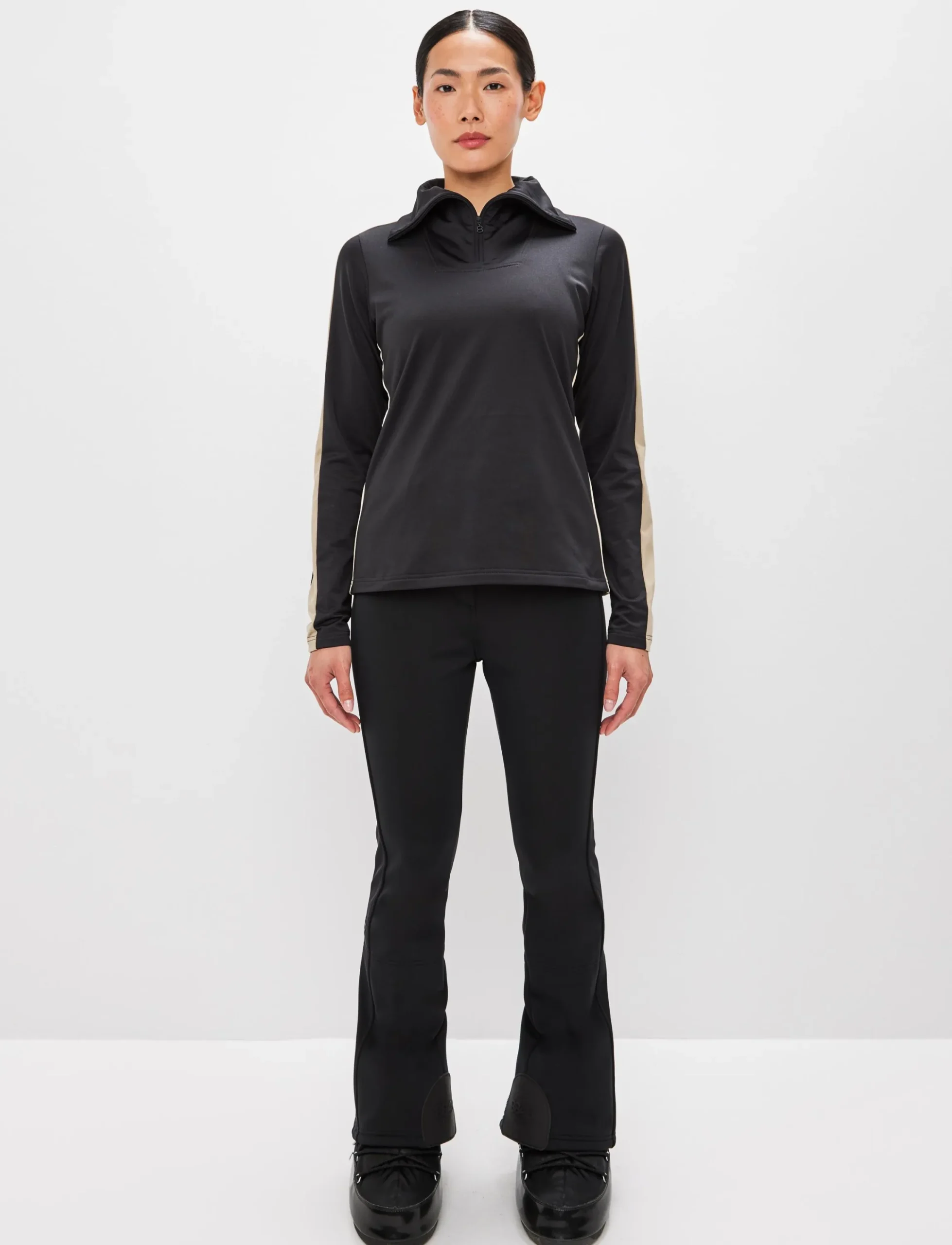 8848 Altitude Klader|Vanessa W 1/2 Zip Sweat - Black