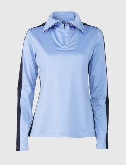 8848 Altitude Klader|Vanessa W 1/2 Zip Sweat - Hortensia/Navy
