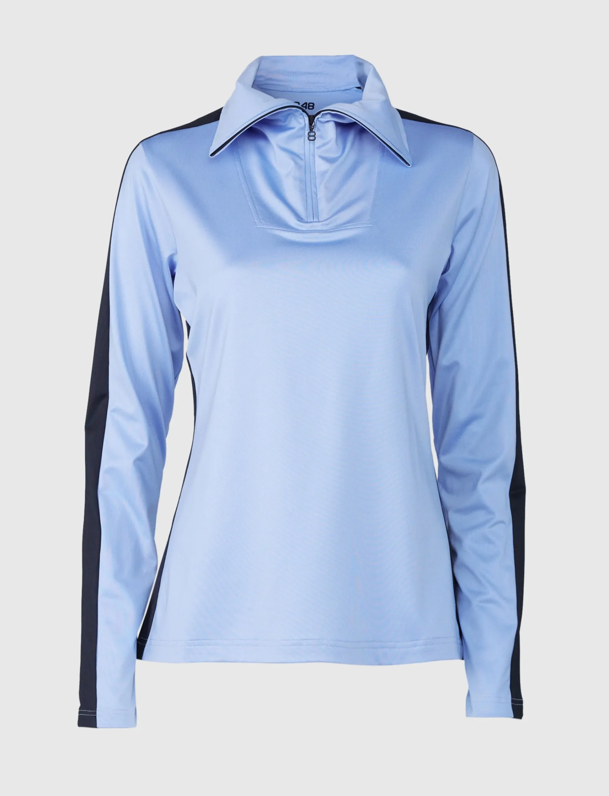 8848 Altitude Skidkläder|Vanessa W 1/2 Zip Sweat - Hortensia/Navy