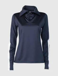 8848 Altitude Klader|Vanessa W 1/2 Zip Sweat - Navy