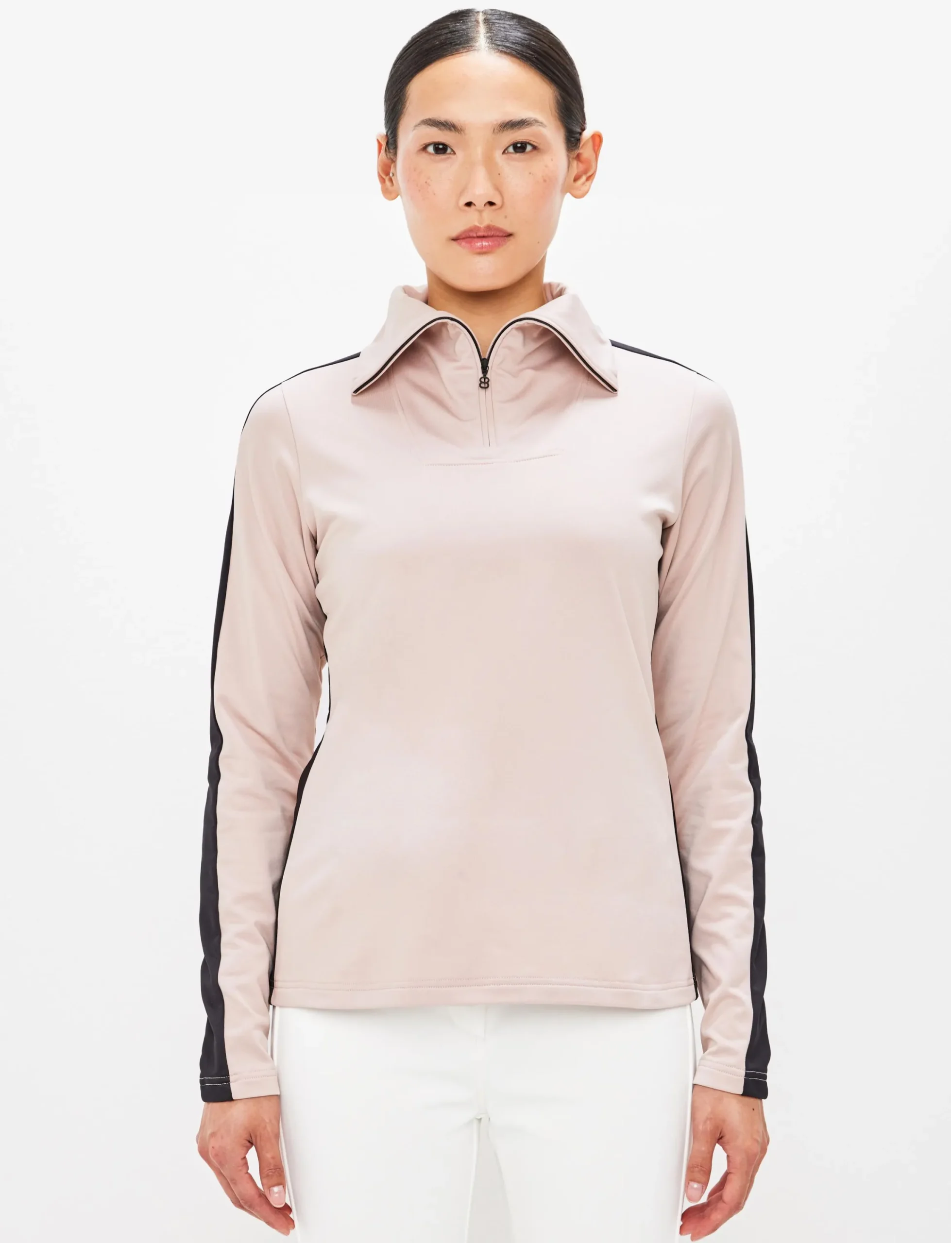 8848 Altitude Skidkläder|Vanessa W 1/2 Zip Sweat - Powder Pink