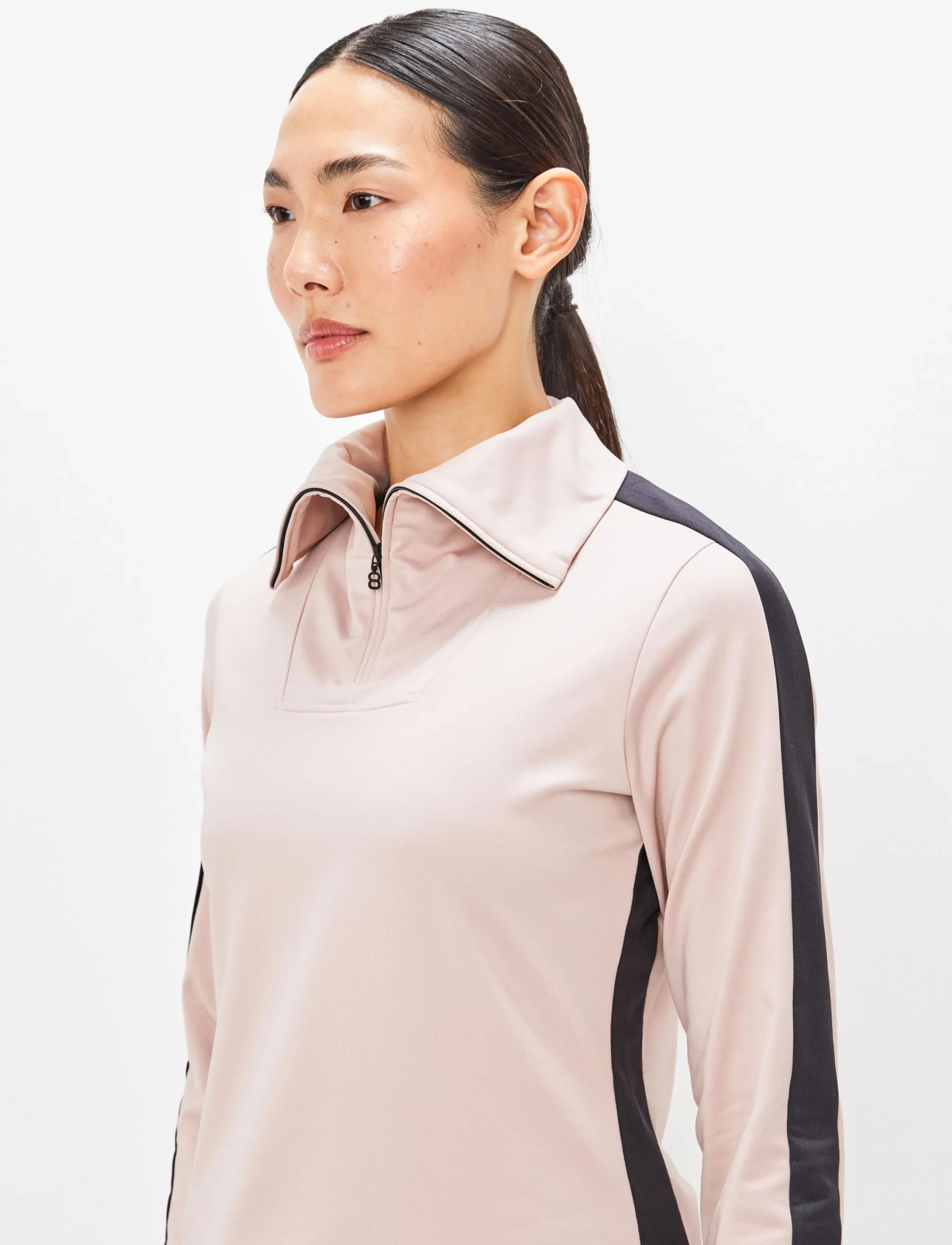 8848 Altitude Skidkläder|Vanessa W 1/2 Zip Sweat - Powder Pink